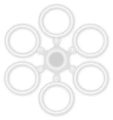 Image de DELPHIN BaitFIX, élastiques pour appâts, 7 mm / 30 pièces, 101003088