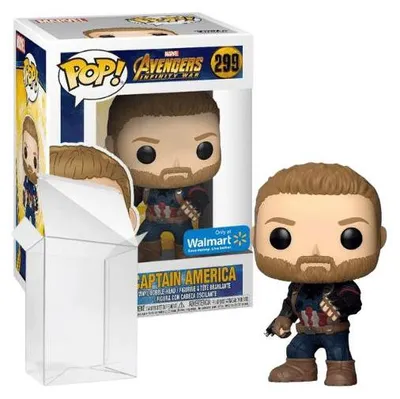 Immagine prodotto di Funko Pop! Marvel: Avengers - Capitan America n. 299, esclusiva Walmart