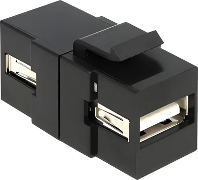 Image de Keystone Delock USB A femelle noir