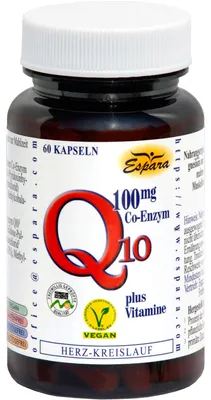 Produktbild von Espara Q10 100 mg Co-Enzym Kapseln, 60 St. Kapseln