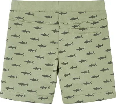 Image de vidaXL Short pour enfants avec cordon de serrage Kaki clair 128