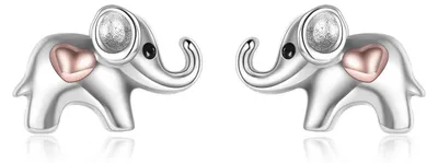 Productafbeelding van Elzusha - Schattige Dieren Oorbellen van Sterlingsilver