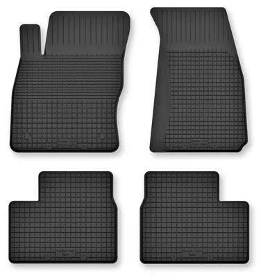 Image de Tapis de sol en caoutchouc pour Kia Proceed III 2018- (hayon/break) – 4 pièces, noirs, semi-universel, adapté