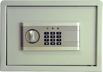 Produktbild von Tresor Safe Elektronischer Möbeltresor Wandtresor Geldschrank Dokumententresor M - C2 silber