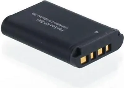 Produktbild von Akku für Sony DSC-WX350 Li-Ion 3,6 Volt 1000 mAh schwarz.