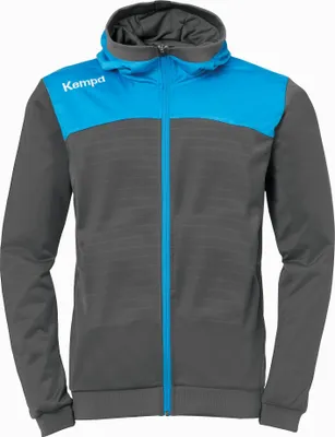 Produktbild von Kempa EMOTION 2.0 HOOD JACKET L anthra/kempablau