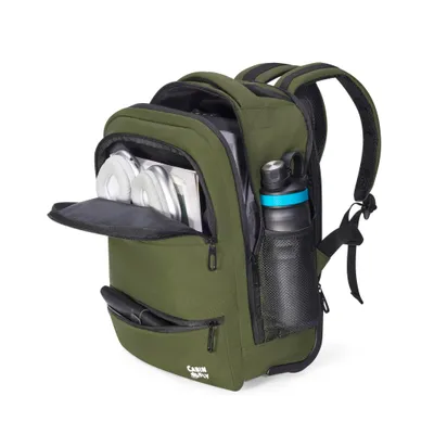 Produktbild von CabinFly Aircruiser Hybrid 40 x 30 x 20 cm Rucksack Trolley mit Rollen Ryanair Handgepäck Wizzair Kabinengepäck Reiserucksack Flugzeug Carry-On