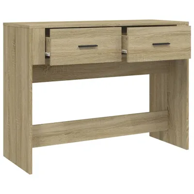 Produktbild von vidaXL Konsolentisch Sonoma-Eiche 100x39x75 cm Holzwerkstoff