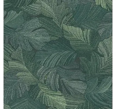 Produktbild von Vliestapete A66502 Blätter blau