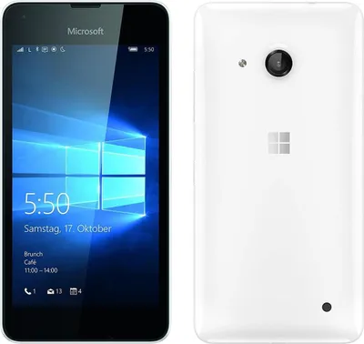 Obrázek produktu pro Microsoft Lumia 550 White White RM-1127 LTE Windows 10 Smartphone jako #2