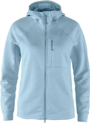 Produktbild von Fjällräven Abisko Grid Fleece Mit Durchgehendem Reißverschluss Blau M Damen Blau M