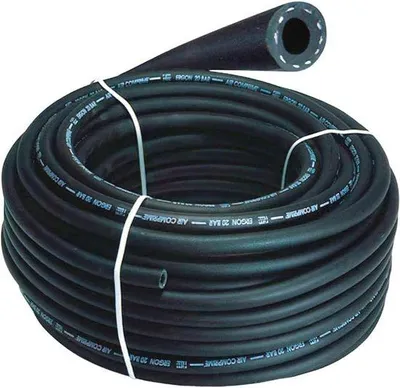 Immagine prodotto di Avvolgitubo nero per aria compressa 6 x 14 mm - 20 bar - 50 metri