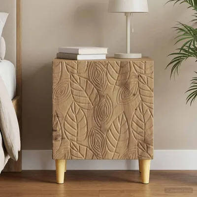 Obrázok produktu pre vidaXL Nočný stolík Artisan – dub 43 x 34,5 x 50 cm drevotrieska