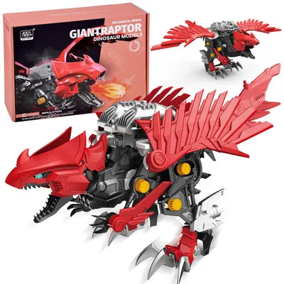Obrázok produktu pre Stavebnica dinosaurus RAPTOR, pohyblivý Jokomisiada