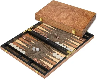 Imagen del producto de 1186 - Juego de backgammon Atokos, tamaño mediano