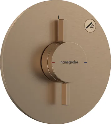 Produktbild von HansGrohe DuoTurn S Brausemisch UP F-Set BBR Brushed Bronze, 75618140