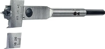 Obrázok produktu pre Stredový vrták Typ 0500 Vrták-Ø 22-76mm D.190mm stopka 6-stranná FISCH-TOOLS