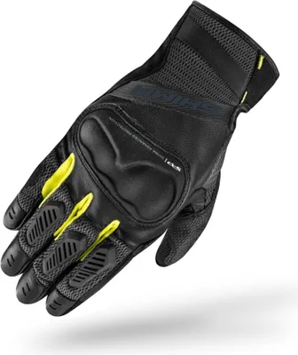 Produktbild von SHIMA Hero Motorrad Handschuhe, schwarz/gelb, M