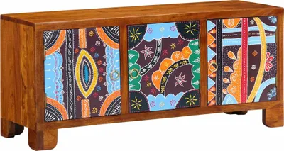 Image de Banc à chaussures avec stockage Marron miel 100 x 35 x 45 cm