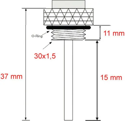 Zdjęcie produktu dla Czujnik - Wskaźnik Temperatury Oleju Kawasaki