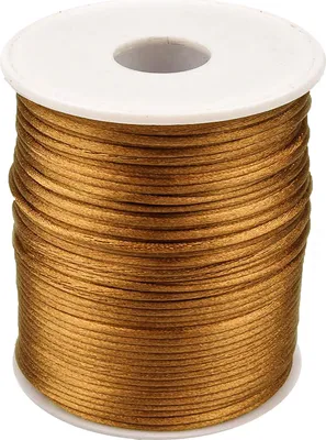 Produktbild von 90m Satinschnur 2mm Satinkordel Schmuck-Kordel -Schnur Kumihimo Bänder