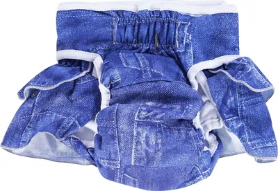 Produktbild von Hunde-Menstruationshose für Hündinnen, Menstruationsunterwäsche, waschbare Haustierwindel, Hygienehose für Welpen, Schutzhose gegen exzitatorisches Wasserlassen