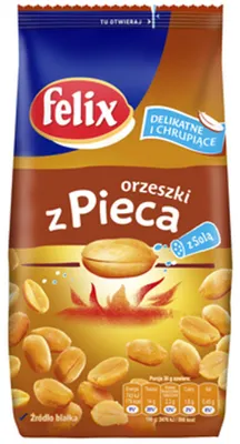 Zdjęcie produktu dla Felix Orzeszki Z Pieca Z Solą 380 G