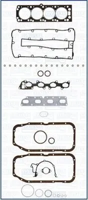 Produktbild von AJUSA 50104100 Motor-Dichtungsvollsatz Dichtsatz für OPEL Astra F CC (T92) Calibra A (C89) Kadett E CC (T85) Astra F Caravan (T92) Vectra A Limousine