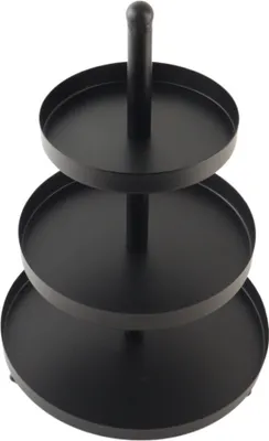 Produktbild von OTIX Etagere 3-stufiger Servierturm aus schwarzem Metall