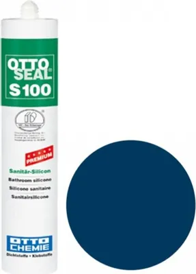 Produktbild von OTTOSEAL S100 Premium-Sanitär-Silikon 300ml C42 sorrentoblau