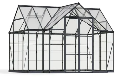 Produktbild von Palram - Canopia Aluminium Gewächshaus Victory Anthrazit 306x361x270 cm