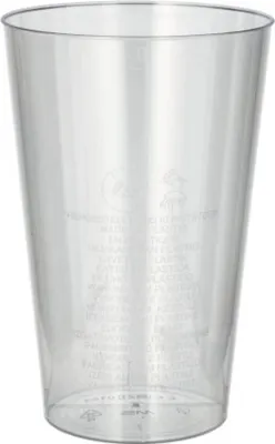 Zdjęcie produktu dla Papstar 12161, 400 ml, Polistyren, Przezroczysty, 9 cm, 130 mm, 50 szt.