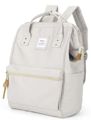 Produktbild von Himawari 9001 Damen Schulrucksack mit USB Hellgrau