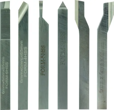 Image de Proxxon 24524 Jeu d'outils de tournage 6 x 6 mm 6 pièces pour Proxxon FD150/e