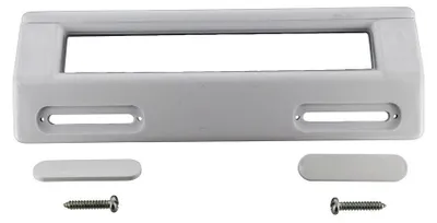 Universelle Kühlschrankgriff, 80-150 mm, Weiß, Kunststoff