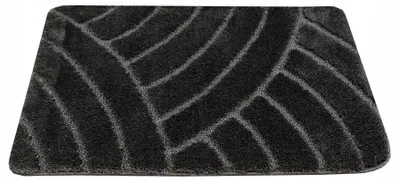 Produktbild von Akcila Sash Dunkelgrau Badteppich 50x80 cm Antirutsch