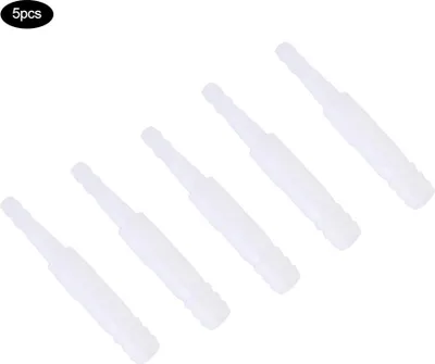 Produktbild von 5PCS 4mm/8mm Aquarium Zubehör Kunststoff Wasser Rohr Rohr Fitting Gerade Anschlüsse
