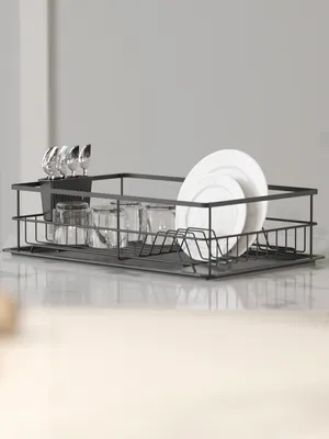 Produktbild von Hermia Concept, SM007-B, Küchenorganisator, Schwarz, 100 % METALL, 68 x 47 x 50 cm