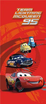Zdjęcie produktu dla Plakat Disney Cars Rot – 600740 – 90 x 202 cm