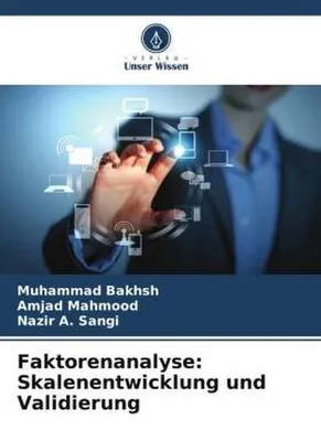 Produktbild von Faktorenanalyse: Skalenentwicklung und Validierung