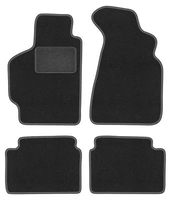 Immagine prodotto di Tappetini in moquette per Toyota Celica V 1989-1993 (cabrio/coupé/liftback) – set 4 pezzi, grigio grafite, su misura – Wielganizator LUX