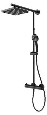 Produktbild von Schulte DuschMaster Rain Classic Black Style mit Thermostat