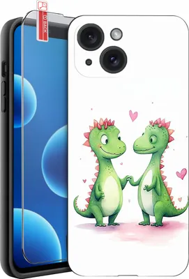 Obrázok produktu pre Puzdro pre iPhone 13 | 14 | DIZAJNY | MATNÉ SILIKÓNOVÉ PUZDRO + SKLO 9H
