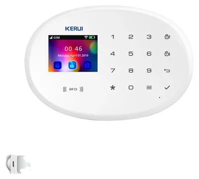 Produktbild von Sicherheitsalarmsystem, drahtlose Steuerung, Bewegungserkennung, Alarmset 1, EU-Stecker