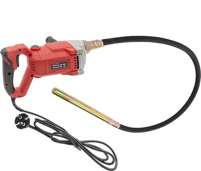 Produktbild von Elektrischer Betonvibrator Tragbarer Rüttelflasche Betonverdichter  mit 6.6 FT/2M Wellenstab für den Betonbau von Brücken, Tunneln, Straßen und Häusern 1100W 220V