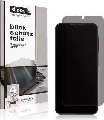Produktbild von Blickschutzfolie für SAMSUNG A15 4G matt Schutzfolie Folie Display Schutz dipos