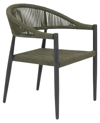 Produktbild von home24 Gartenstuhl - Aluminium / Polyrattan
