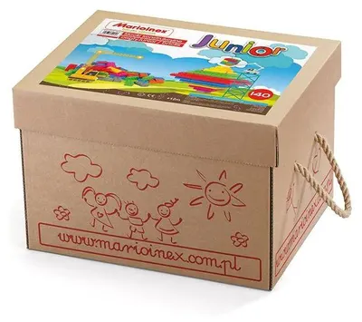 Obrázek produktu pro Stavebnice Marioinex - juniorské cihly 140 ks