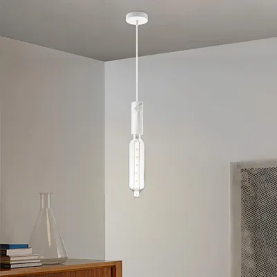 Produktbild von Home Sweet Home Hängeleuchte Marble Saga Tube - G78 - dimmbar E27 klar