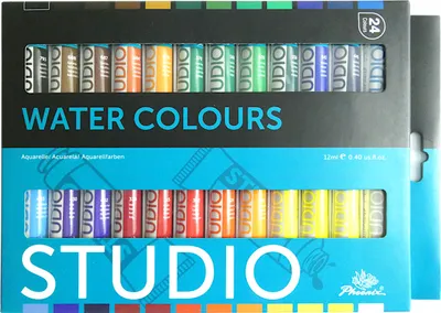 Produktbild von Farben Aquarell Wasser Aquarelle Set 24 Farben Aquarellfarbe Aquarell